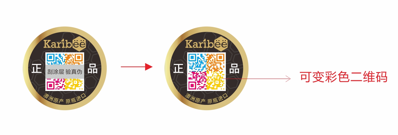 QR code anti-counterfeiting traceability system