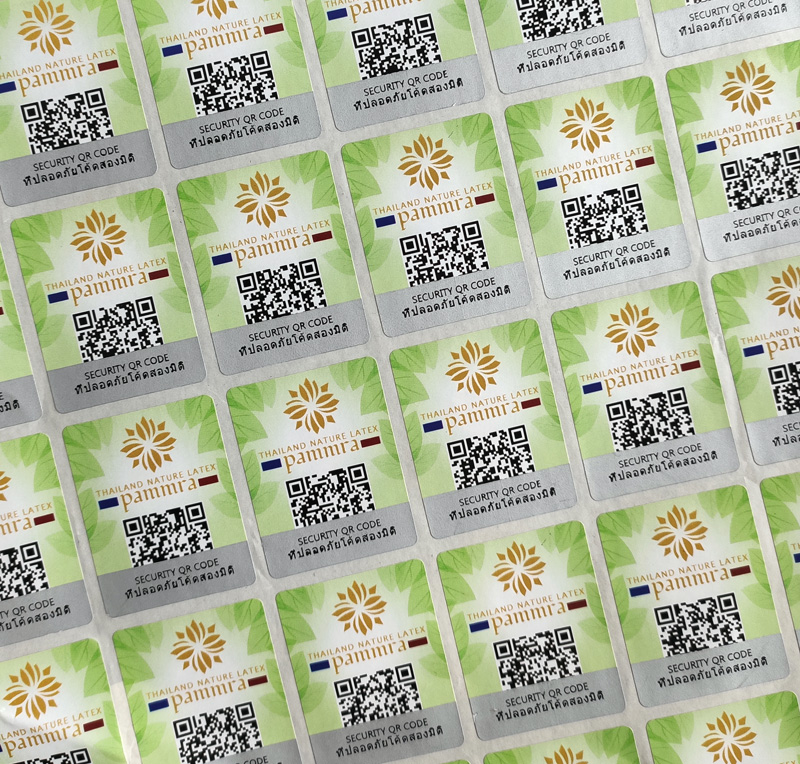 QR code anti-counterfeiting traceability system